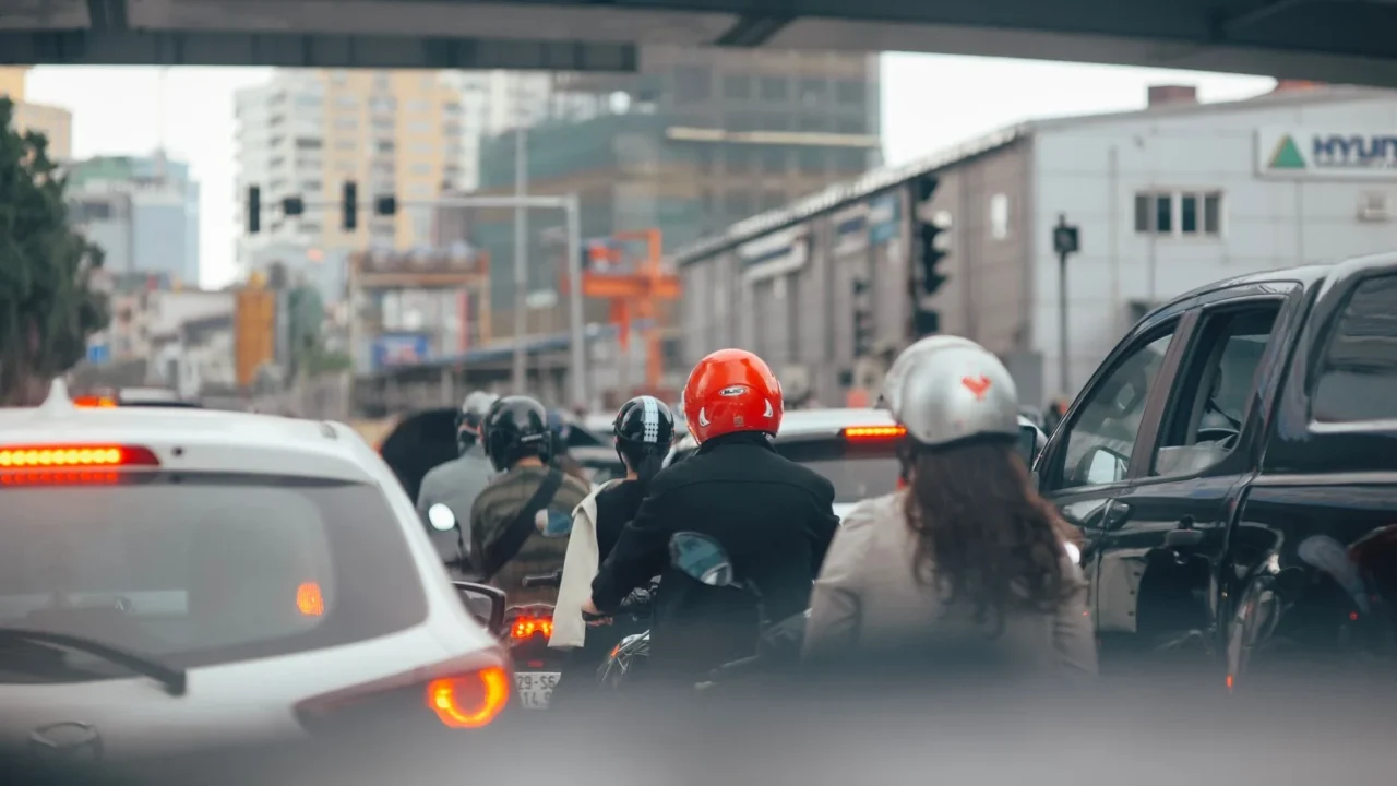 Car City Road Traffic