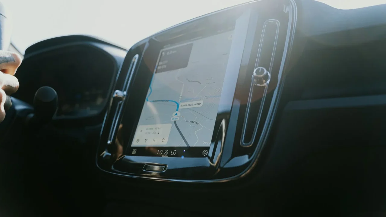 Car Rental App Map Navigation