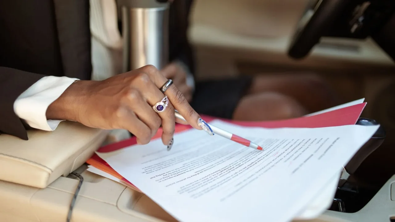 Car Rental Office Contract Document