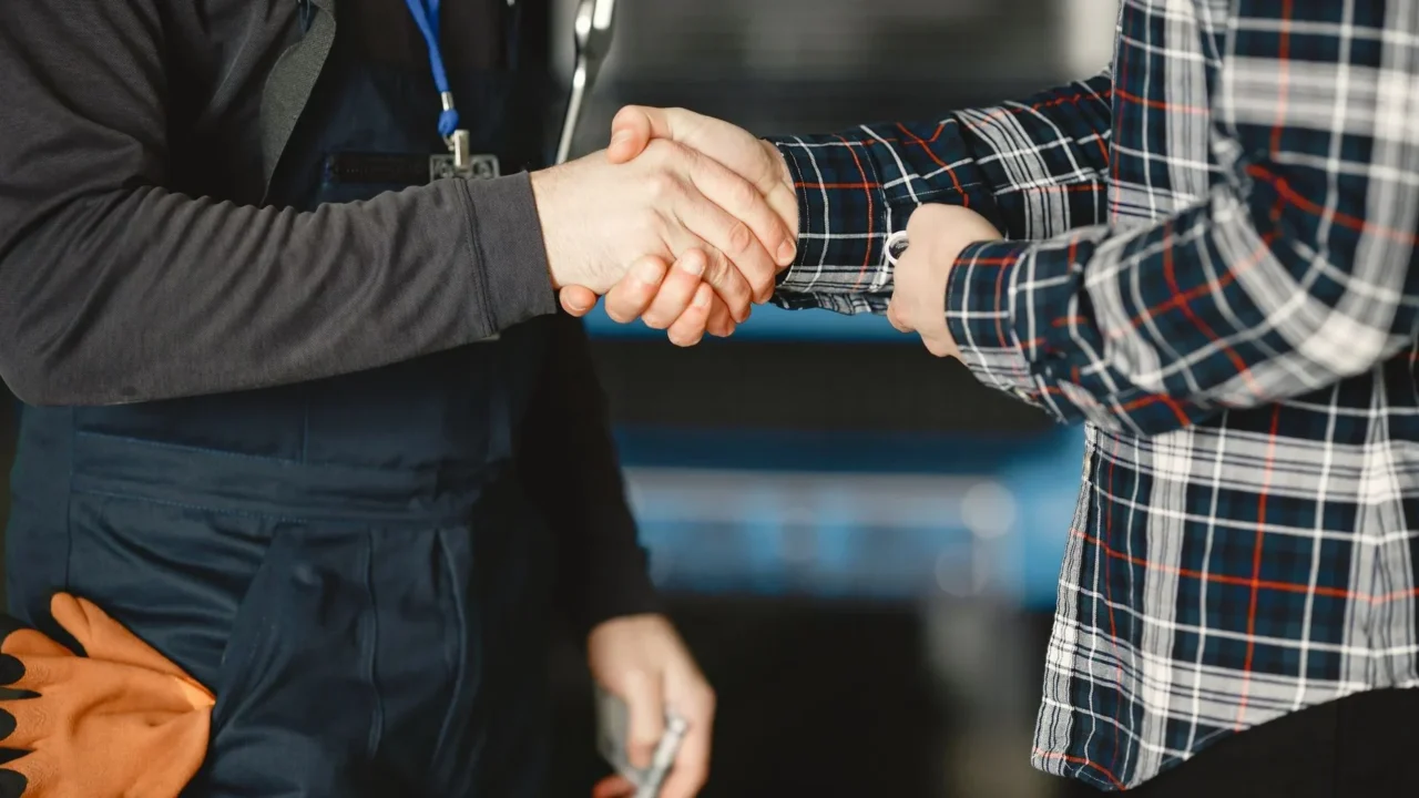 Trust Handshake Car Keys