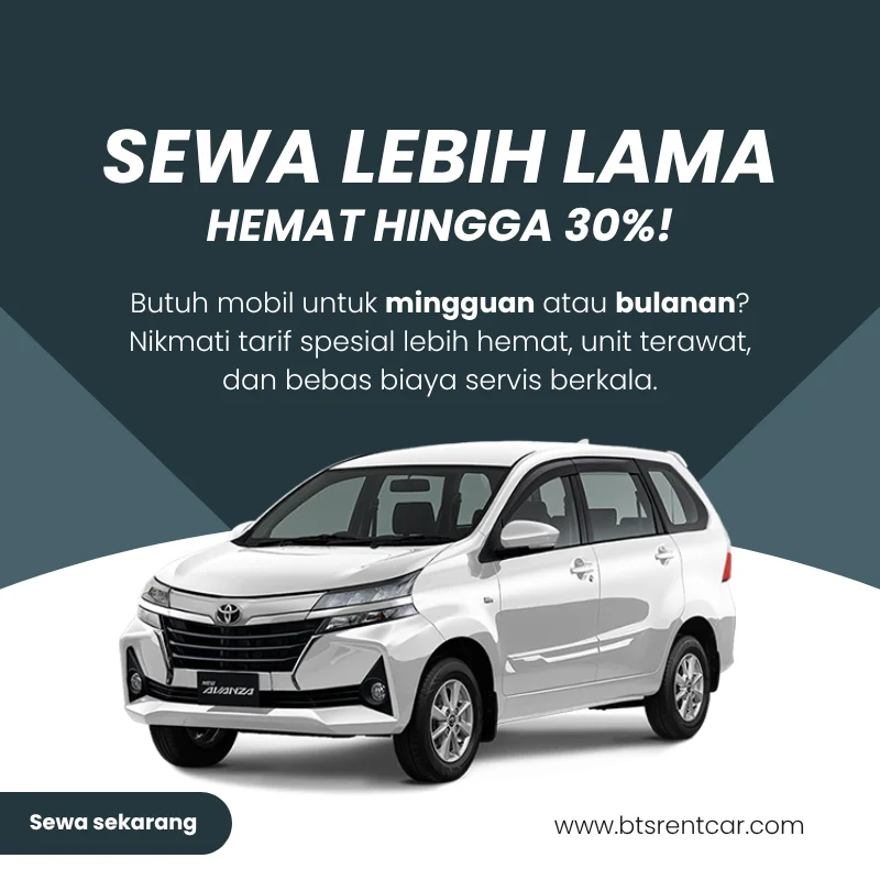 Promo Spesial BTS Rent Car